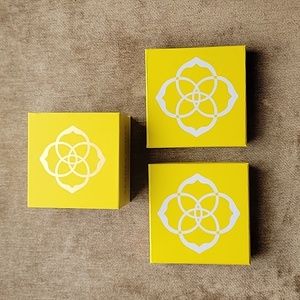 Lot of 3 Kendra Scott Jewelry Boxes